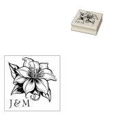 💗 Fuchsia Enchantment Collectie Rubberstempel (Gestempeld)