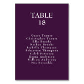 💍Fuchsia Enchantment + gastenlijst Deep Plum Kaart (Voorkant)