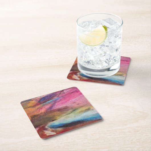 Fuchsia Expression Kartonnen Onderzetters (Insitu)