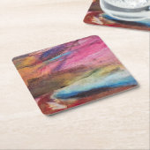 Fuchsia Expression Kartonnen Onderzetters (Schuin)