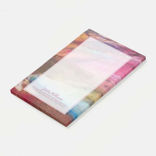 Fuchsia Expression Post-it® Notes (Schuin)