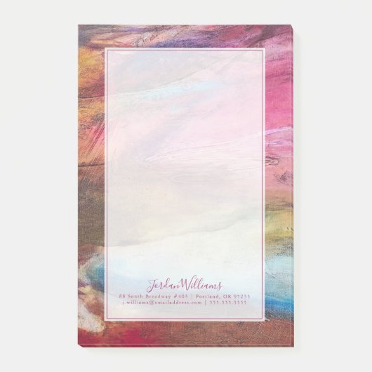 Fuchsia Expression Post-it® Notes (Voorkant)