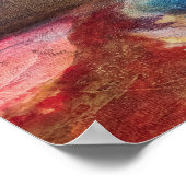 Fuchsia Expression Poster (Hoek)