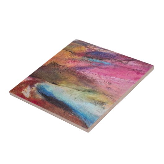 Fuchsia Expression Tegeltje (Zijkant)