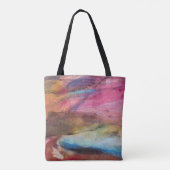 Fuchsia Expression Tote Bag (Achterkant)