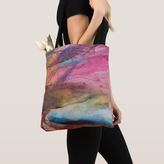 Fuchsia Expression Tote Bag (Dichtbij)