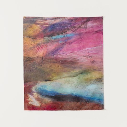 Fuchsia Expression Wandkleed (Voorkant)