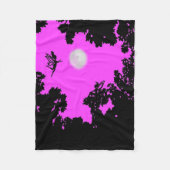 Fuchsia Faerie Night Fleece Deken (Voorkant)