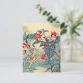  Fuchsia Fairies Briefkaart (Staand voorkant)