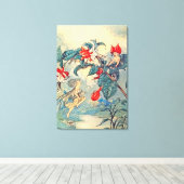Fuchsia Fairies Canvas Afdruk (Insitu (Houten vloer))