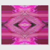 Fuchsia fantasy cadeaupapier (Vlak)