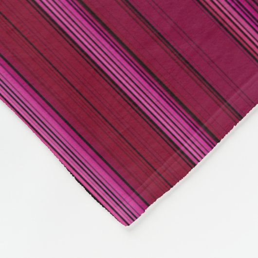 Fuchsia fantasy fleece deken (Hoek)