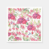 Fuchsia Fantasy Servetten (Voorkant)