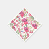 Fuchsia Fantasy Servetten (Hoek)