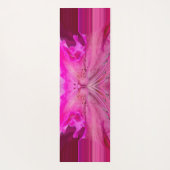 Fuchsia fantasy yogamat (Achterkant)
