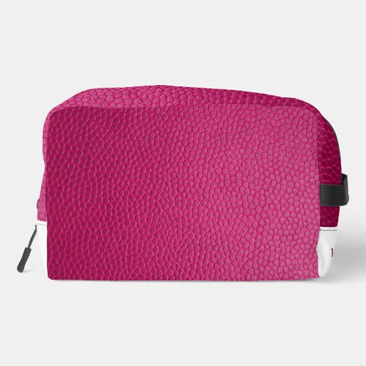 Fuchsia Faux toilettas Toilettasje (Achterkant)