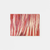 Fuchsia Feather Fringe Post-it® Notes (Voorkant)