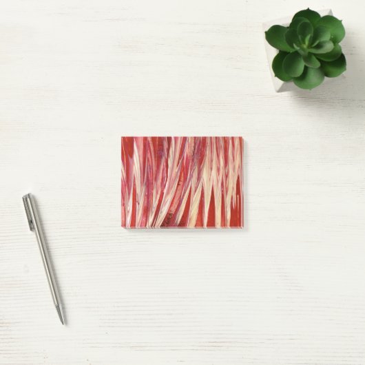 Fuchsia Feather Fringe Post-it® Notes (Kantoor)