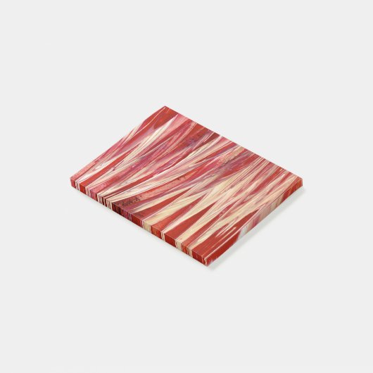 Fuchsia Feather Fringe Post-it® Notes (Schuin)