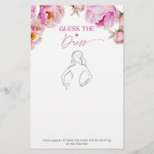 Fuchsia felroze Raad de jurk bruids spel (Voorkant)