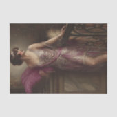 Fuchsia Flapper Glam Decoupage Tissuepapier (Voorkant)