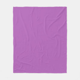 Fuchsia Fleece Blanket Deken