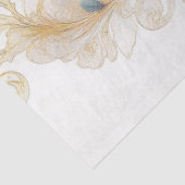 Fuchsia Flora Decoupage Tissue Paper Tissuepapier (Detail)