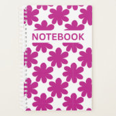 Fuchsia Floral Background | Bold & Feminine Aesthe Planner (Voorkant)