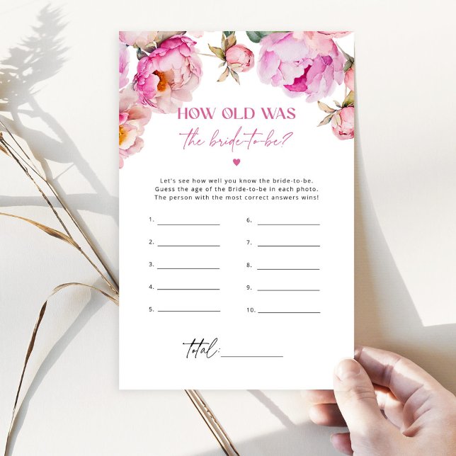 Fuchsia floral Hoe oud was de bruid om te spelen (Creator heeft geüpload)