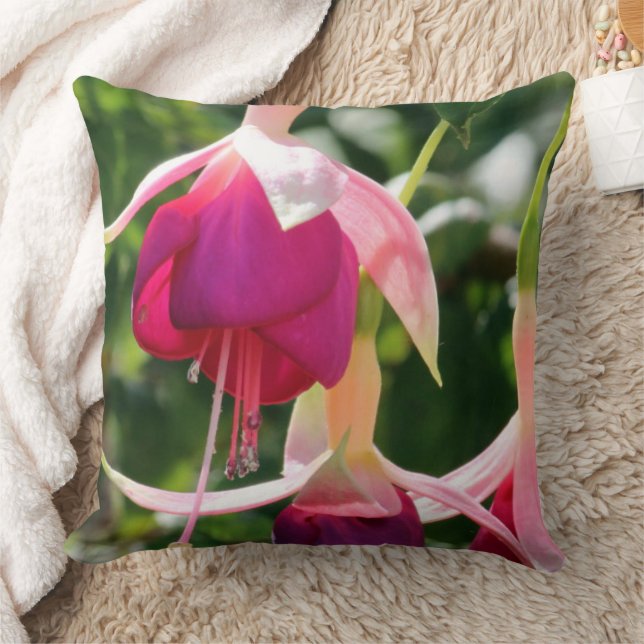 Fuchsia Flower Kussen (Deken)