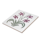 fuchsia flower tegeltje (Zijkant)