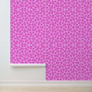 Fuchsia Flowers Behang