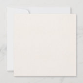 Fuchsia Flowers Bridal Shower Invitations Kaart (Achterkant)