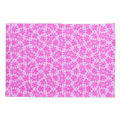 Fuchsia Flowers Kussensloop (Achterkant)