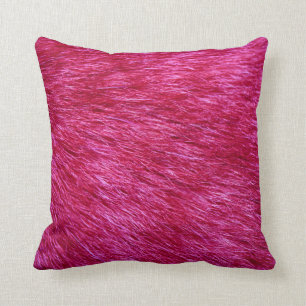 Fuchsia Fur Kijk Kussen