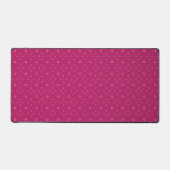 Fuchsia | Golden Zinnia Sun Bureaumat (Voorkant)