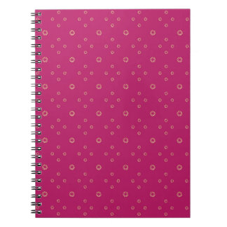 Fuchsia | Golden Zinnia Sun Notitieboek