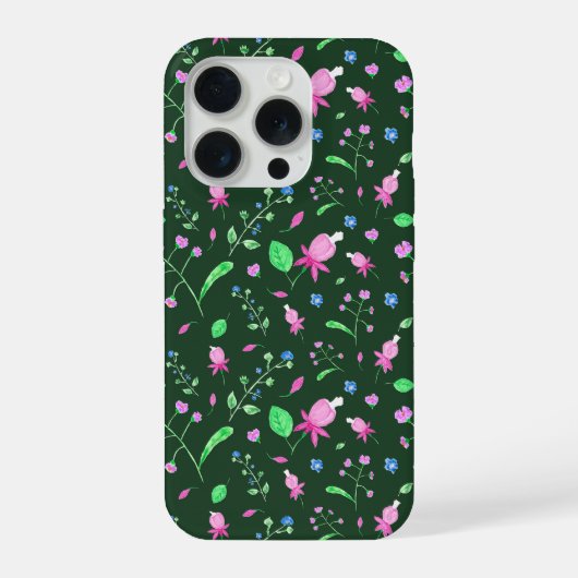 Fuchsia-Green iPhone Hoesje (Achterkant)