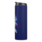 Fuchsia & Green Water Dragon Thermosbeker (Geroteerd rechts)