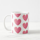 Fuchsia Heart Best Friends Occasion Gift Koffiemok (Links)
