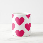 Fuchsia hekelt de leuke mok van witte koffie (Center)