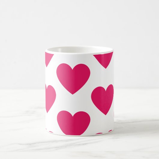 Fuchsia hekelt de leuke mok van witte koffie (Center)