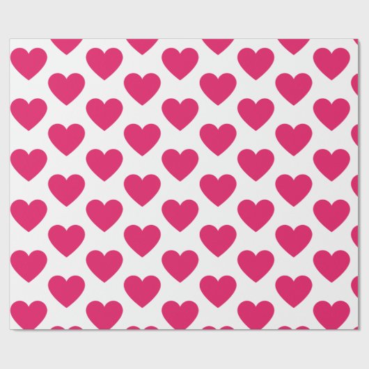 Fuchsia hekelt leugenachtige cadeaupapier (Vlak)