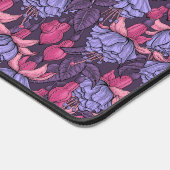 Fuchsia in roze en violet bureaumat (Hoek)