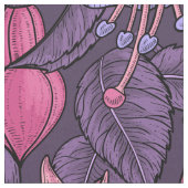 Fuchsia in roze en violet stof (Close Up)