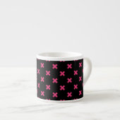 Fuchsia kruisstift zwart espresso kop (Voorkant rechts)