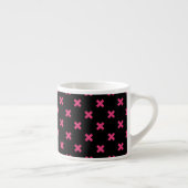 Fuchsia kruisstift zwart espresso kop (Rechts)