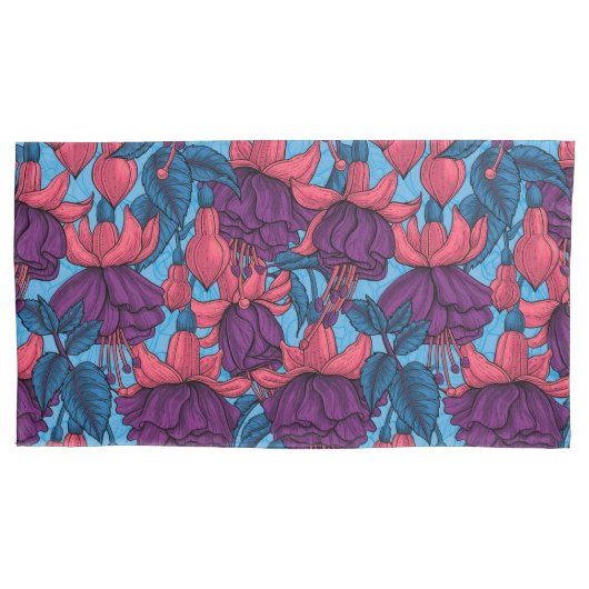 Fuchsia Kussensloop (Voorkant-Links)