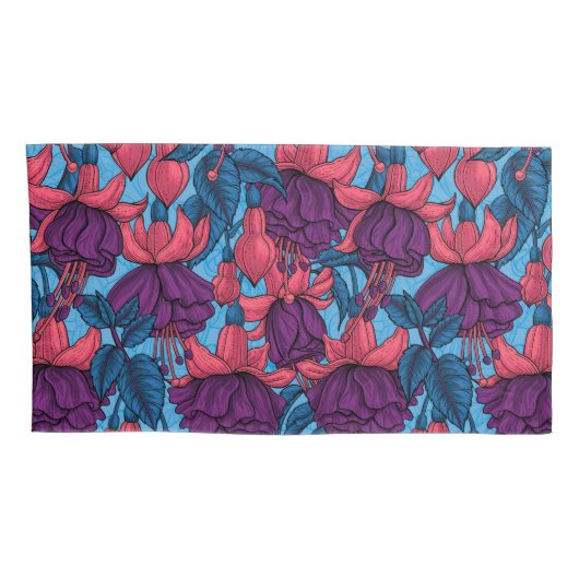 Fuchsia Kussensloop (Achterkant-Rechts)