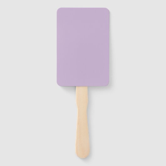 Fuchsia Lavender Trouwprogramma Fans Handwaaier (Achterkant)